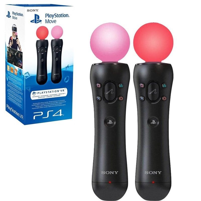 PlayStation Move Motion Controllers - 2 Pack - PSVR - Game Games - Loja de  Games Online | Compre Video Games