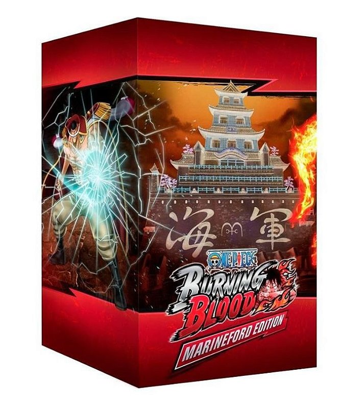 One Piece Burning Blood Marineford Edition - PS4 - Game Games - A