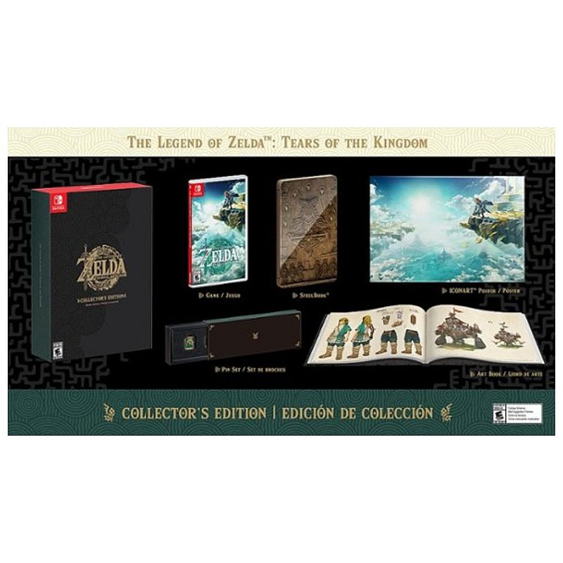 ゼルダの伝説 Tears of the Kingdom コレクターズエディション The Legend of Zelda Tears of the Kingdom Collectors Edition