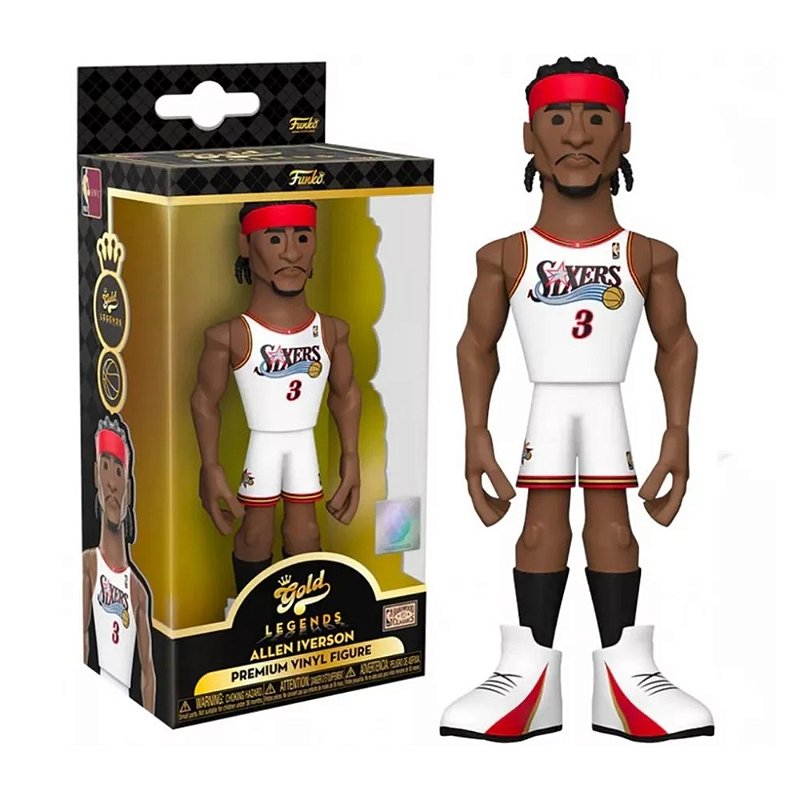 Funko Gold NBA Allen Iverson Philadelphia 76ers - Game Games - A