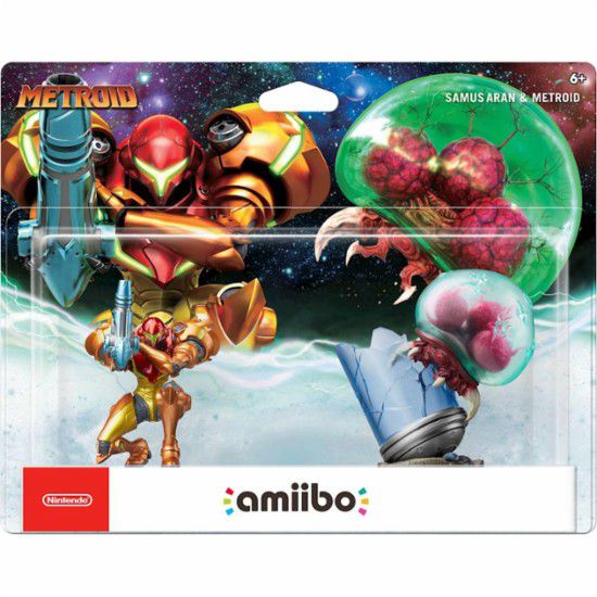 Amiibo - Samus Aran e Metroid (2-Pack) - Game Games - A Loja Mais