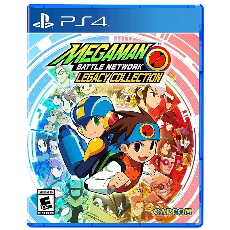 Mega Man Battle Network Legacy Collection - PS4 - Game Games - A
