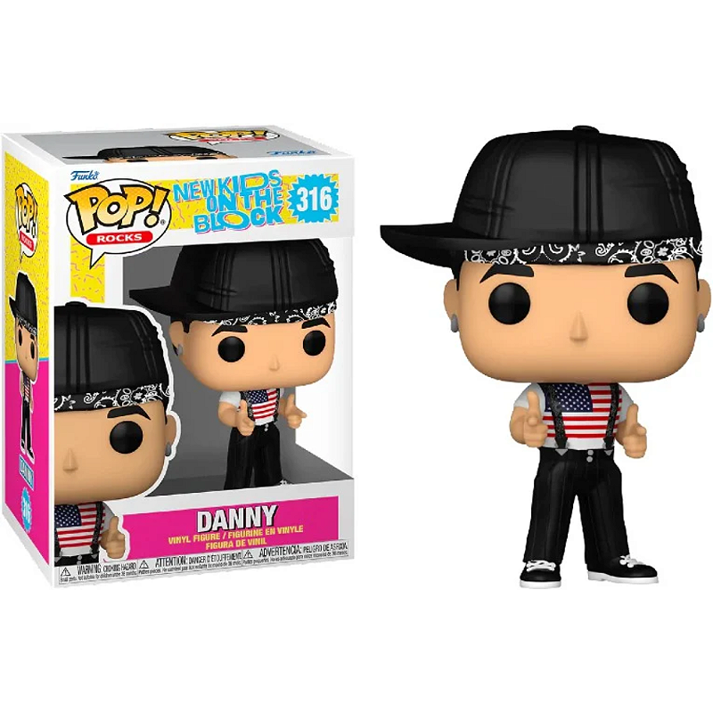 Funko Pop New Kids On The Block 316 Danny - Game Games - A Loja