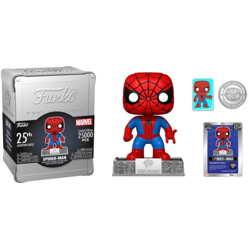 Funko Pop Marvel 03C Spider-Man 25th Anniversary Exclusive - Game