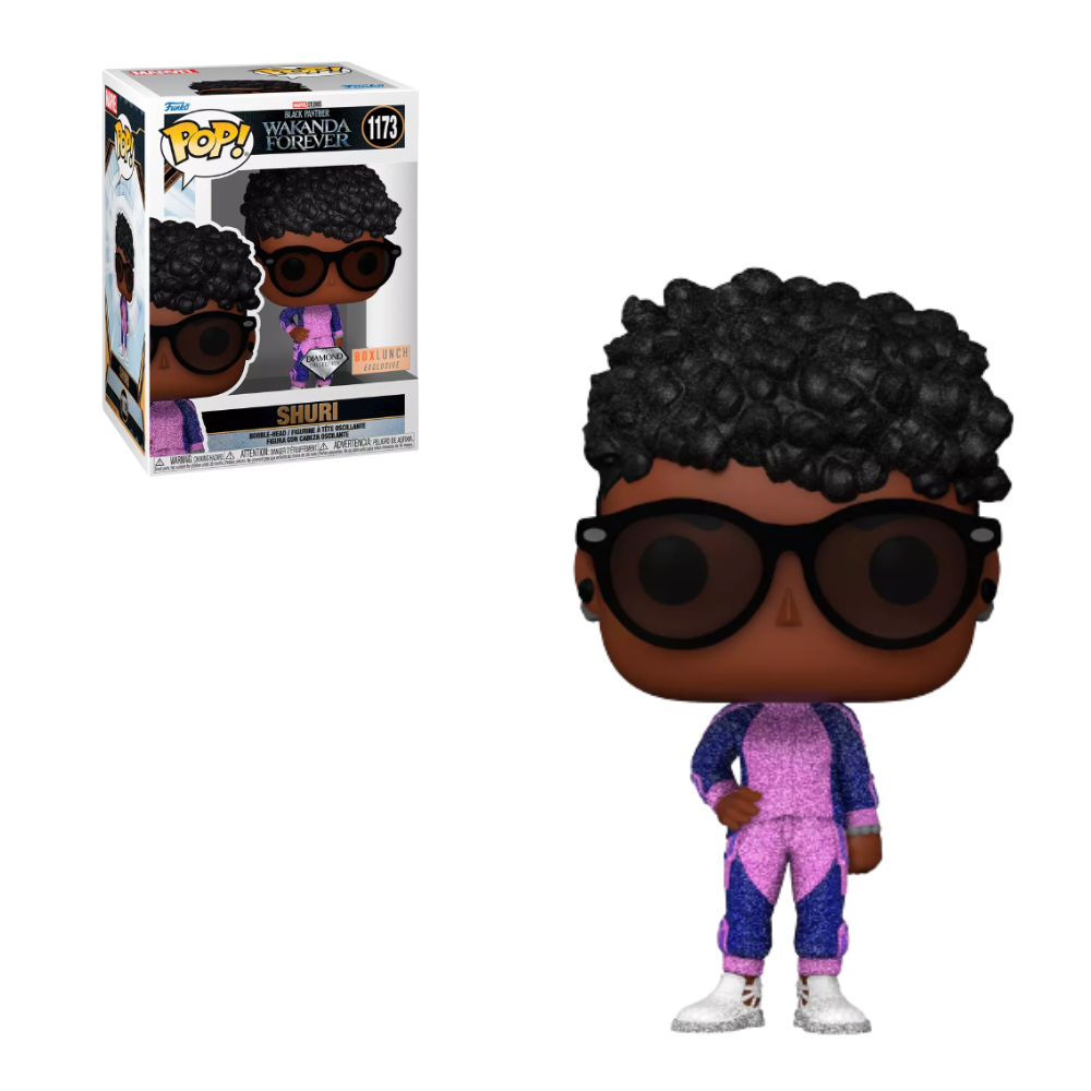 Funko Pop Black Panther Wakanda Forever 1173 Shuri Diamond Funko Pop Black Panther Wakanda Forever 1173 Shuri Diamond