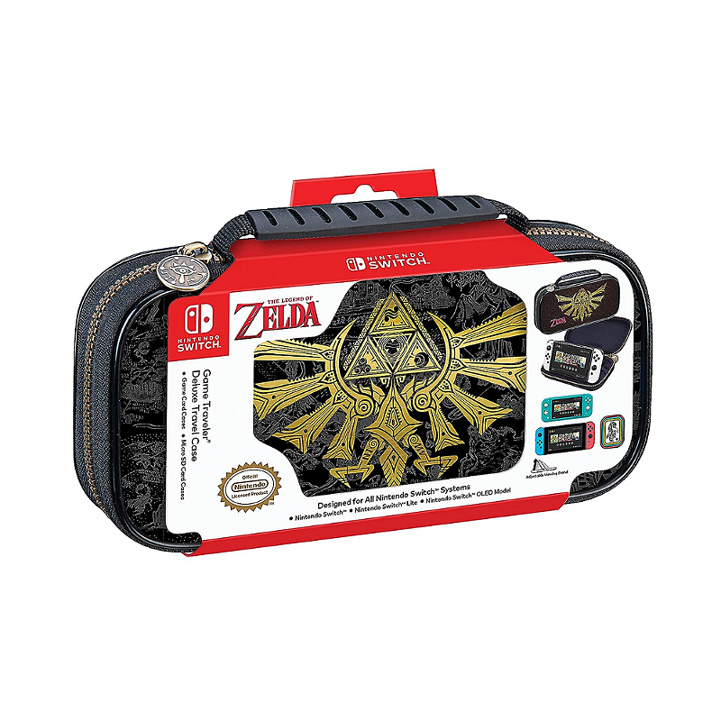 Nintendo Switch Lite ハイラルver. ケース付 Deluxe Game Travel Case Zelda Hyrule Crest OLED Lite Switch - Game
