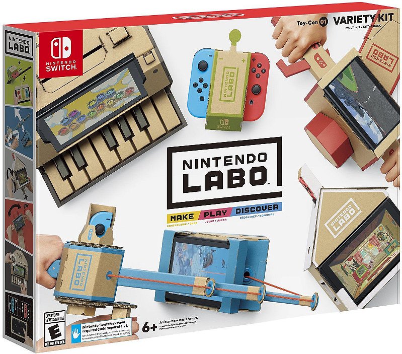 Nintendo LABO Variety Kit - Switch - Game Games - A Loja Mais POP