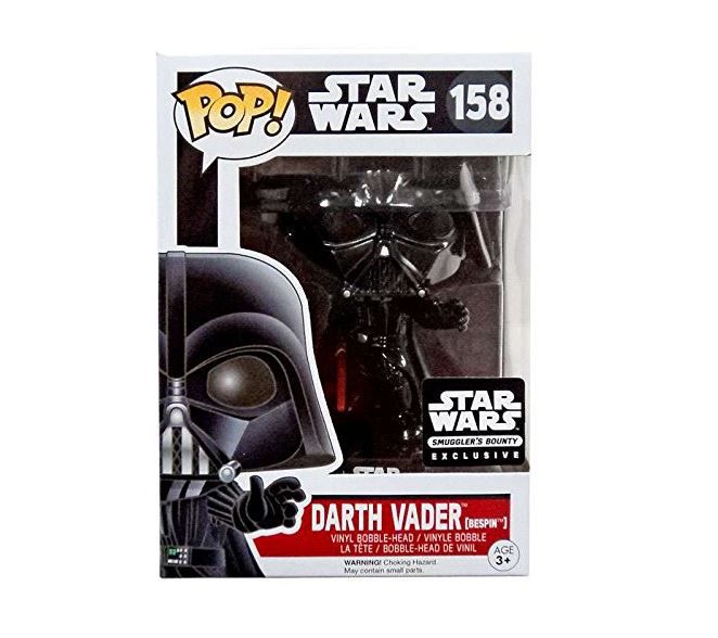 Funko Pop Star Wars 158 Darth Vader Bespin Smugglers Bounty Game