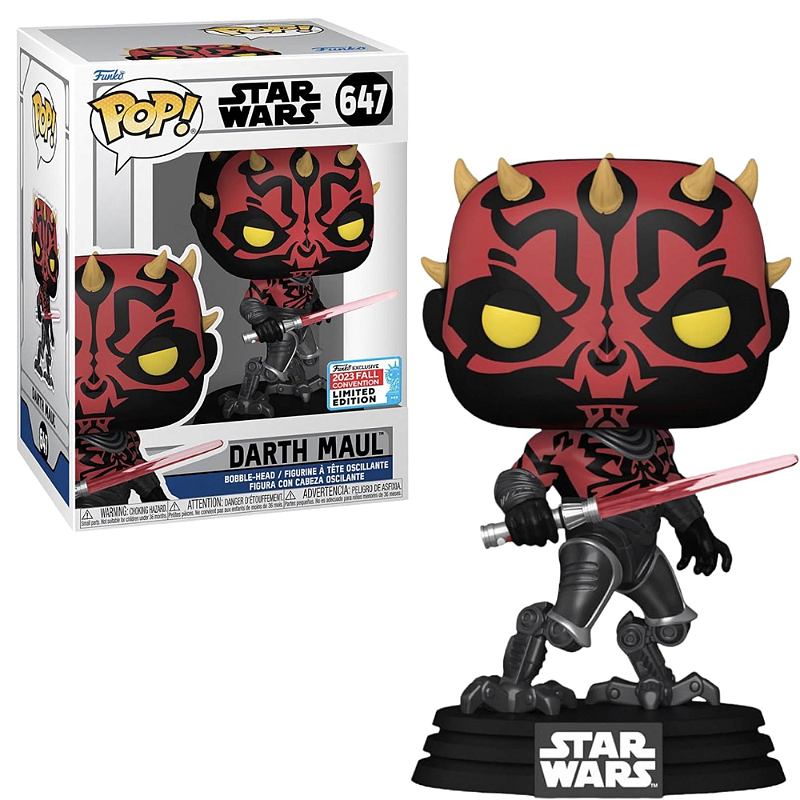 【稀少品】Funko Star Wars Darth Maul ボブルヘッド Funko Pop Star Wars 647 Darth Maul Limited Edition - Game