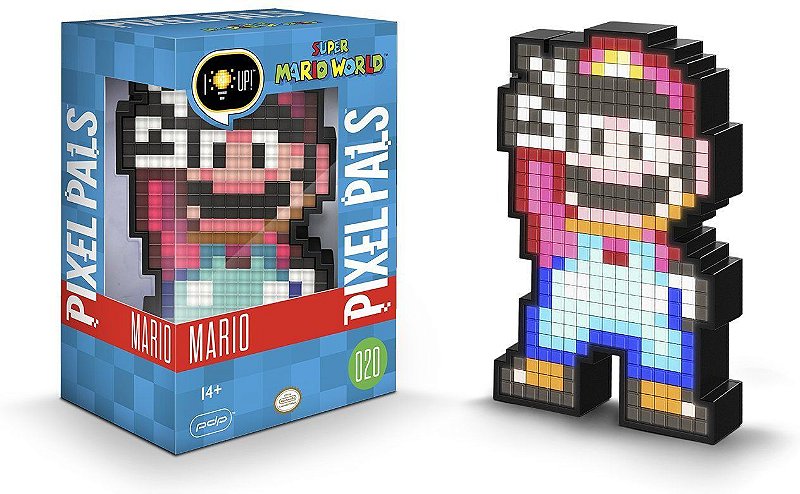ゲームキャラクター PIXEL PALS SUPER MARIO BROS*2 PDP Pixel Pals Nintendo Super Mario World 020 Mario - Game Games