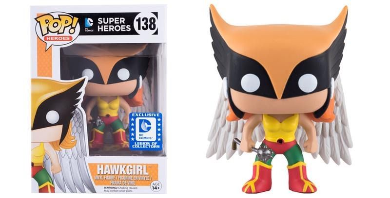 Funko Pop DC Super Heroes 138 Hawkgirl Exclusive - Game Games - A