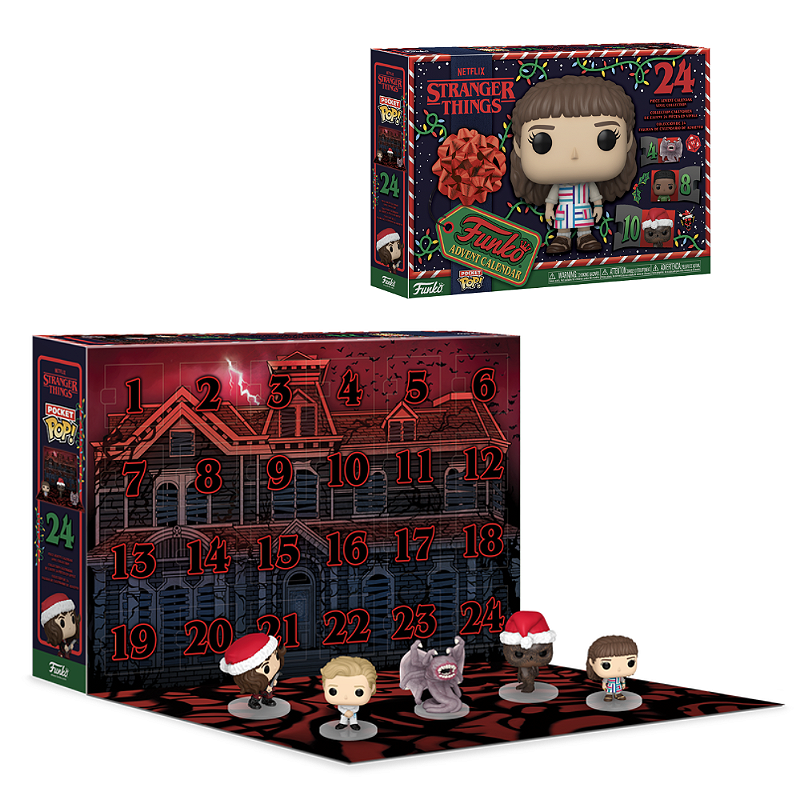 Funko Pop Advent Calendar Stranger Things Calendário Advento Game