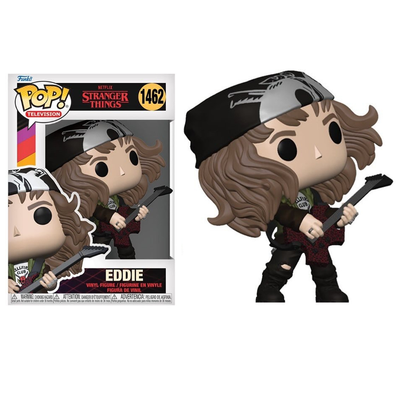 Funko Pop Stranger Things 1462 Hunter Eddie - Game Games - A Loja
