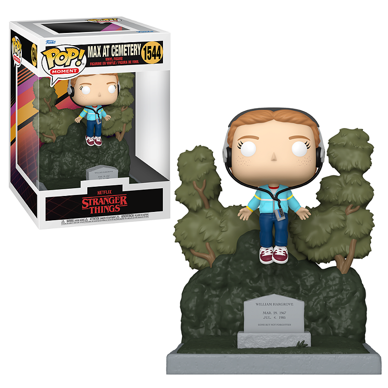 Funko Pop Stranger Things 1544 Max At Cemetery - Game Games - A