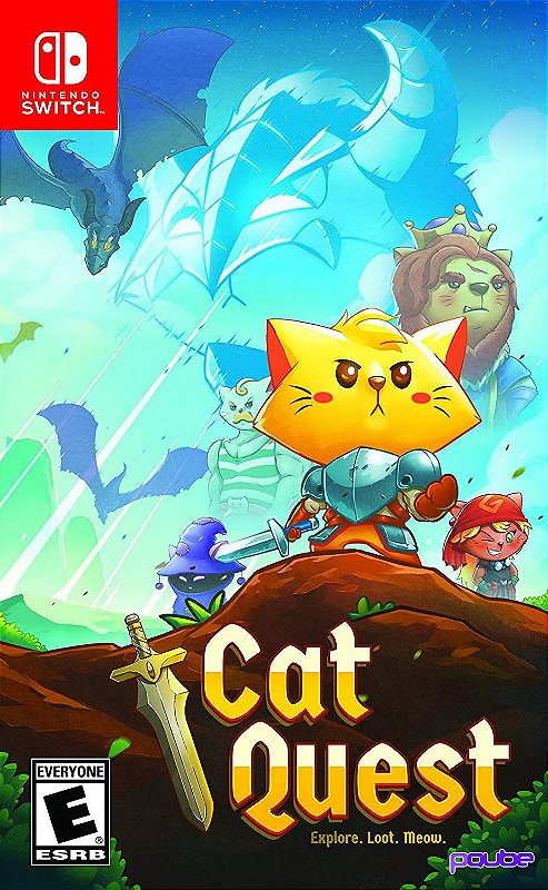 Cat Quest - Switch - Game Games - A Loja Mais POP do Brasil | Vem