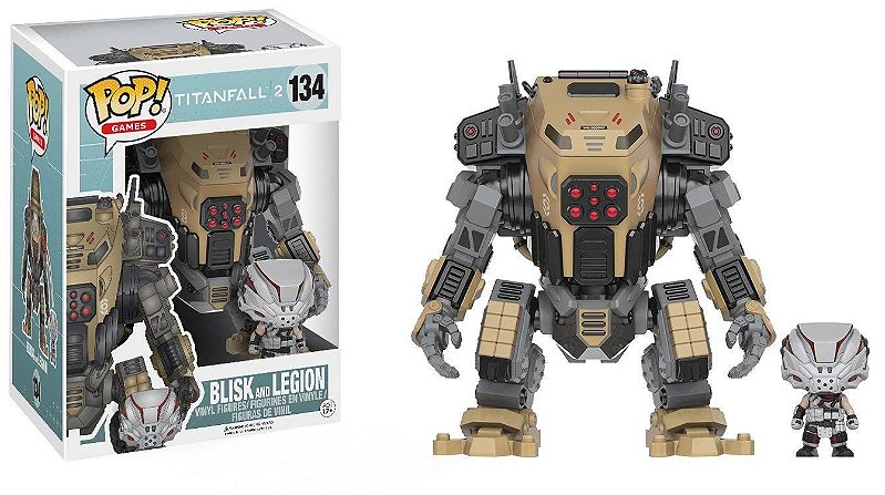 タイタンフォール LEGION funkopop フィギュア Titanfall Funko Pop Titanfall 2 134 Blisk e Legion - Game Games - A Loja
