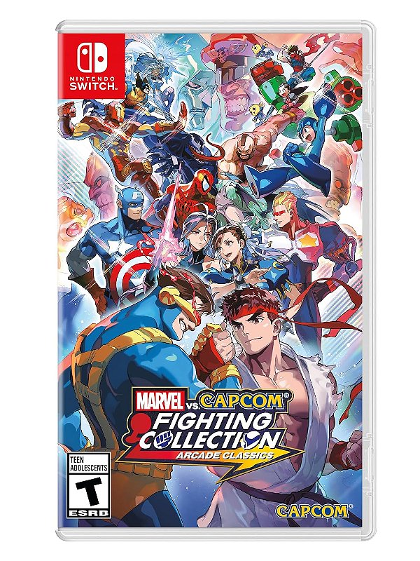 Nintendo Switch MARVEL VS. CAPCON 2 New Age Heroes Marvel vs. Capcom Fighting Collection Arcade Classics Switch