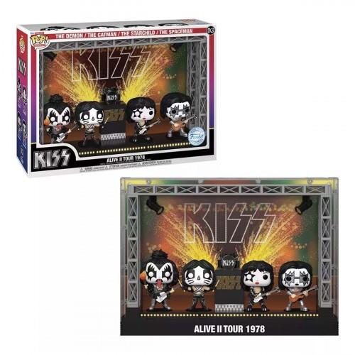 【激レア・正規品】 ファンコ KISS ALIVE II Tour 1978 Funko Pop Rock Moment 03 Kiss Alive II Tour 1978 - Game Games - A