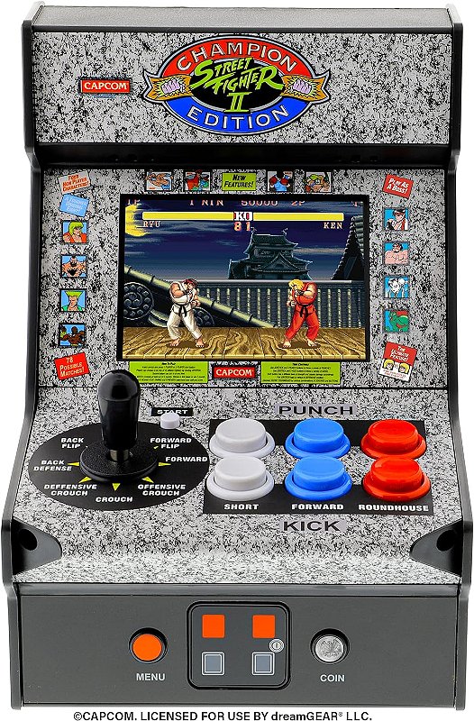My Arcade ストリートファイター2 格闘ゲーム My Arcade Street Fighter 2 Champion Edition Micro Player - Game
