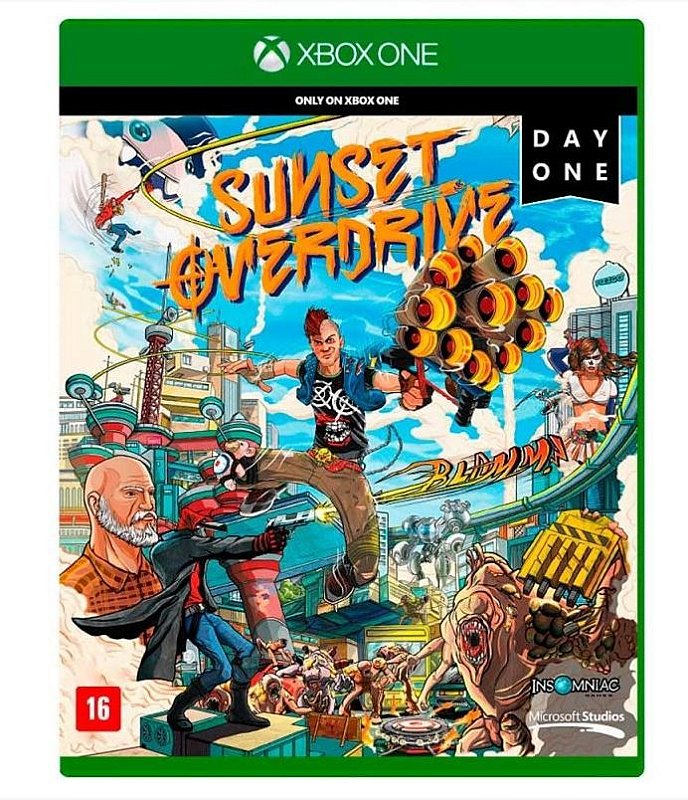 JOGO XBOX ONE - SUNSET OVERDRIVE