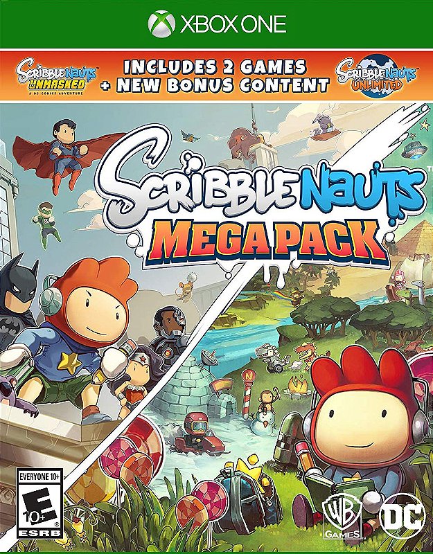 Scribblenauts Mega Pack - Xbox One - Game Games - A Loja Mais POP