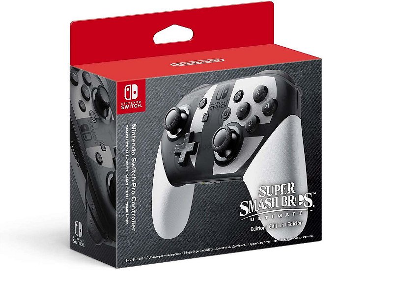 Nintendo Switch Pro Controller Super Smash Bros Edition - Game