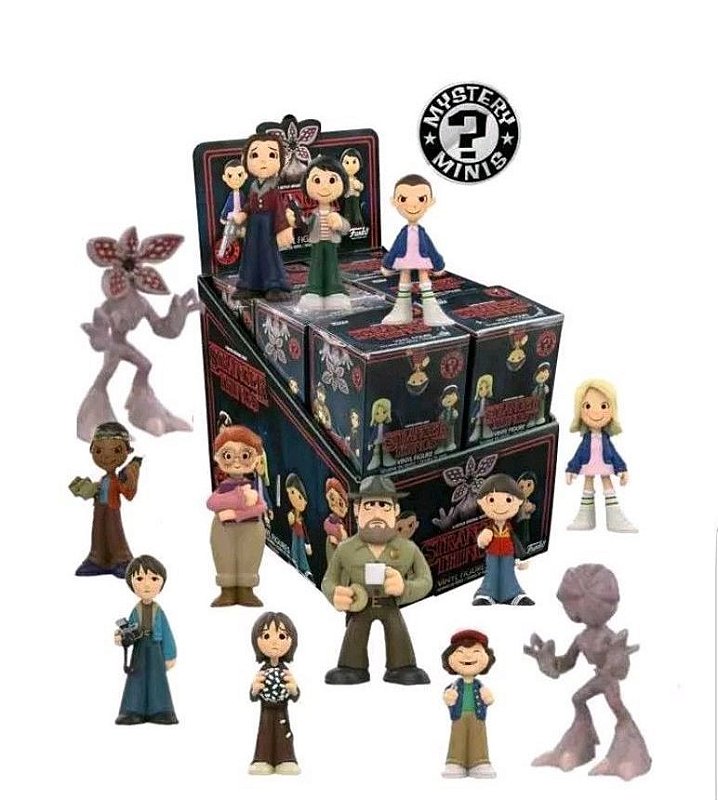 stranger things mystery mini funko ＋おまけ Funko Mystery Mini Stranger Things - 1 Boneco Misterioso - Game