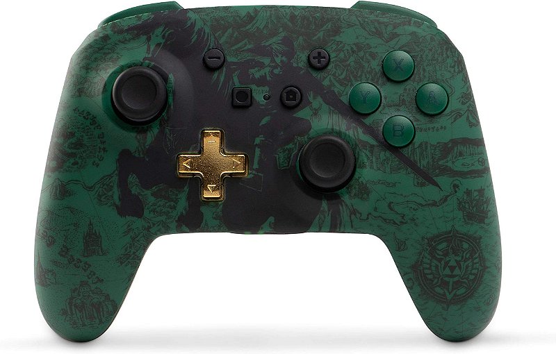 Controle PowerA Enhanced Wireless Zelda Link Switch