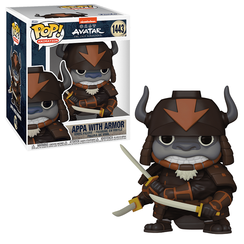Funko Pop Avatar The Last Airbender 1443 Appa With Armor - Game Games ...