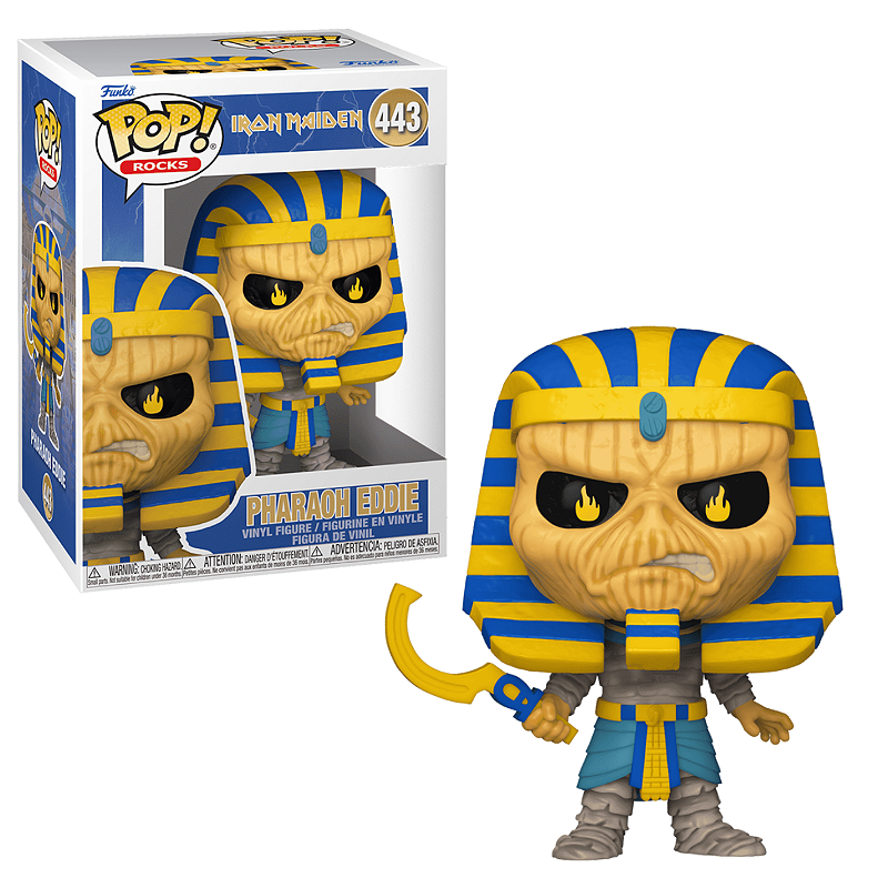 Funko Pop! Rocks Iron Maiden Iron Maiden Eddie 143 Original - Moça do