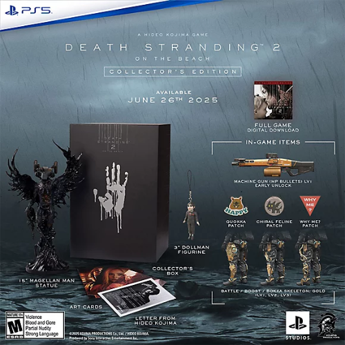 ゲームキャラクター DEATH STRANDING COLLECTOR'S EDITION Death Stranding 2 On The Beach Collectors Edition - PS5 - Game