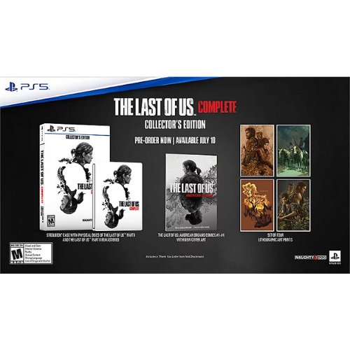 The Last of Us Complete Collectors Edition PS5 Game Games A
