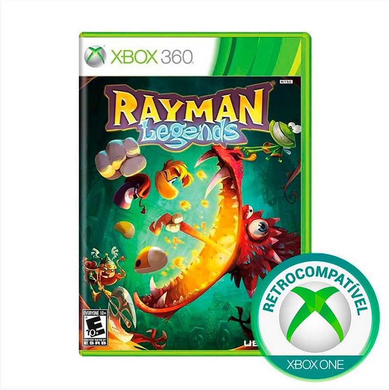 Rayman Origins + Rayman Legends Mídia Digital Xbox 360 - Jogos
