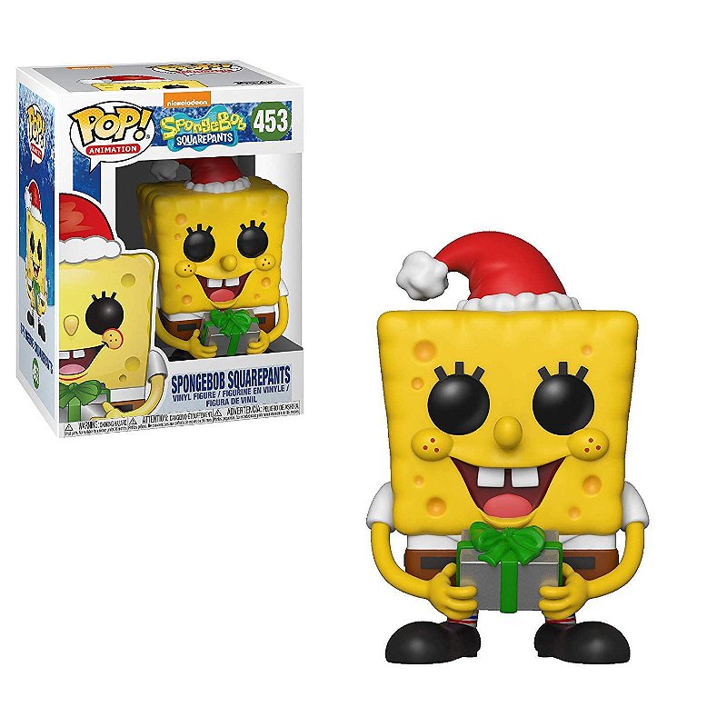 Funko Pop Spongebob Squarepants 453 Holiday BobEsponja Game Games