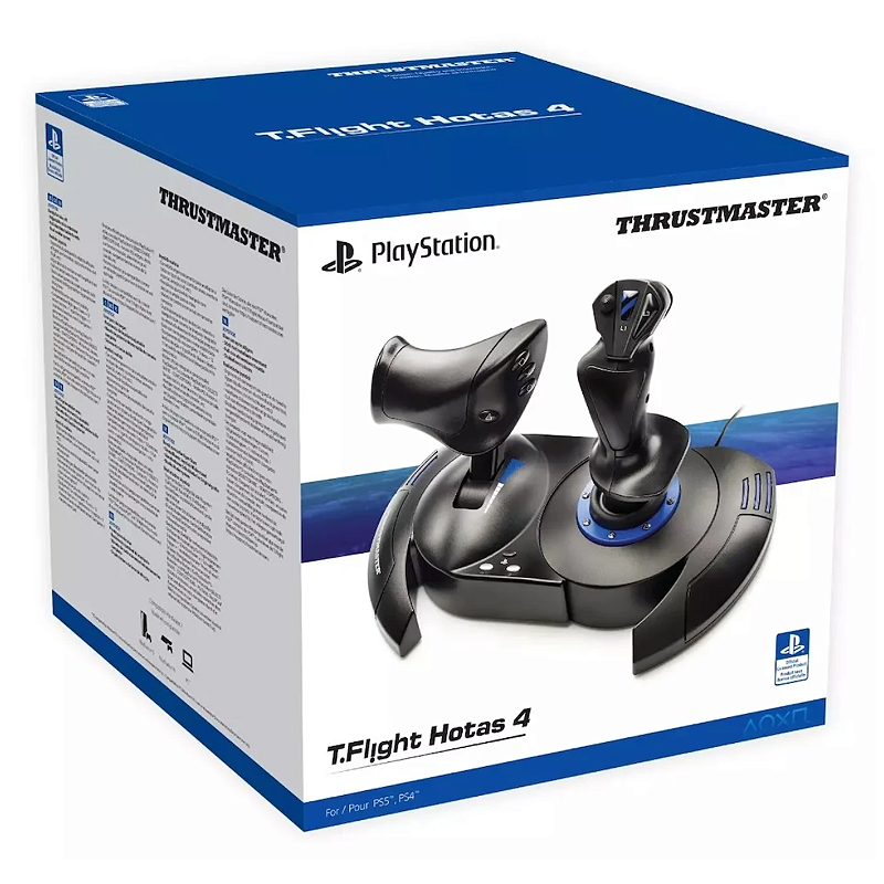 Joystick Thrustmaster T-Flight Hotas 4 - PS5, PS4 e PC - Game