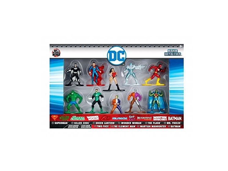 wfygj【新品】EMMETI JURI 46 Nano Universe Nano Metalfigs Dc Comics 10-Pack Set 1 - Game Games - A Loja Mais