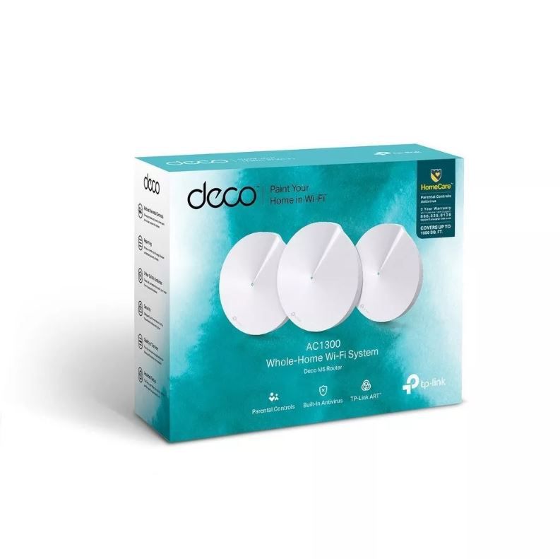 Tp-link Deco M5 Whole-home Wi-fi Ac1300 Kit C/ 3 Unidades - Game