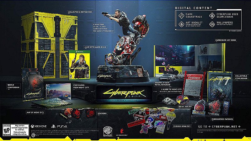 サイバーパンク2077 コレクターズ Edition CyberPunk 2077 Collectors Edition - Xbox One - Game Games - A Loja