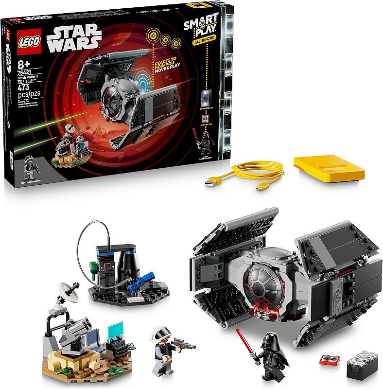 LEGO Star Wars Smart Play Darth Vader's Tie Fighter - 75421 - Game