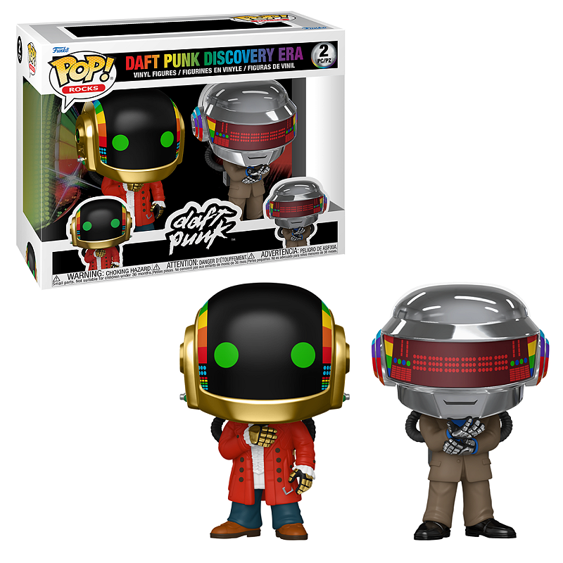 【Funko Pop!】DAFT PUNK セット Funko Pop Daft Punk Discovery Era 2-Pack - Game Games - A Loja