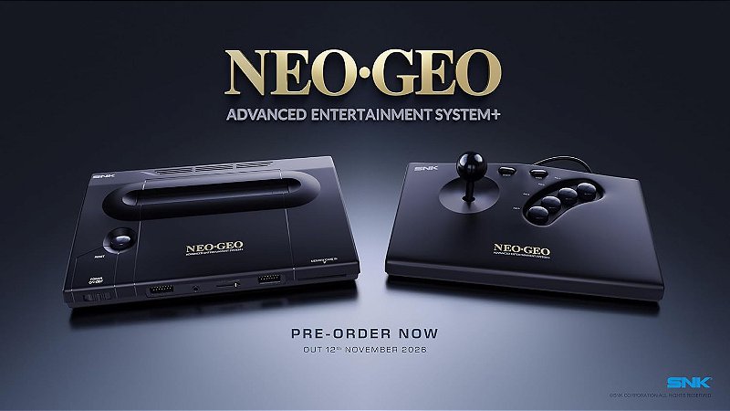 NEOGEO - NEO-GEO 本体 Console NEOGEO AES+ Neo Geo - Game Games - A Loja Mais POP do