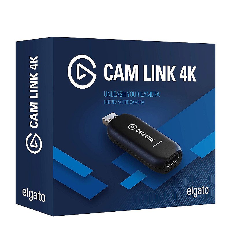 Elgato Cam Link 4K Compact HDMI Capture Device Game Games A Loja