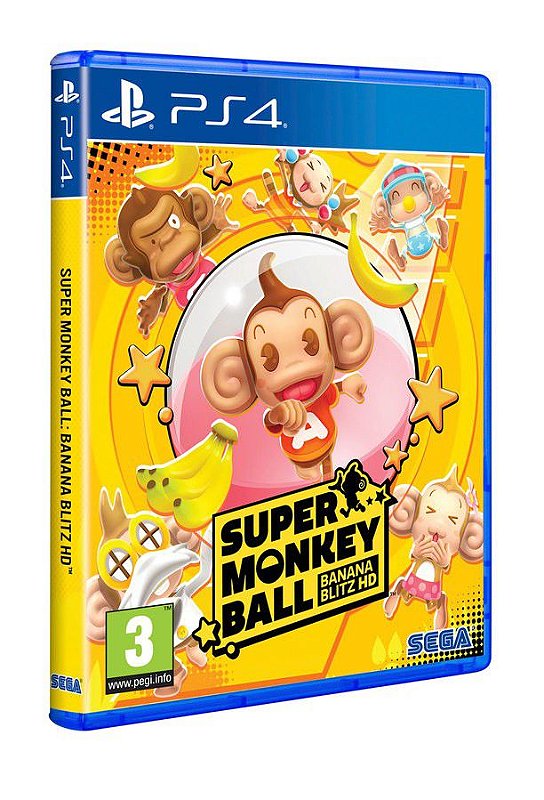 Super Monkey Ball Banana Blitz HD - PS4 - Game Games - Loja de