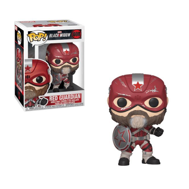 Funko Pop Marvel Black Widow 608 Red Guardian - Game Games - A