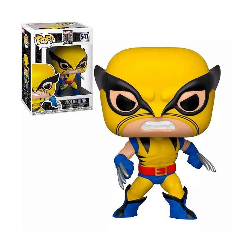 Funko Pop Marvel 80 Years 547 Wolverine - Game Games - A Loja Mais