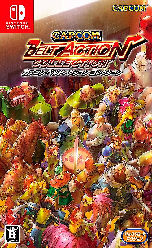 Capcom Belt Action Collection 7 jogos - Switch - Game Games - A