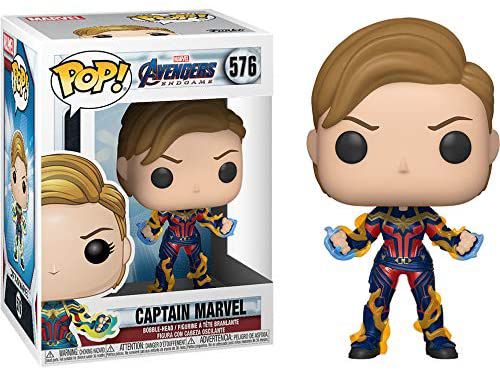 Funko Pop Avengers Endgame 576 Captain Marvel New Hair - Game