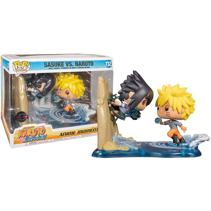 GAMESTOP限定　Funko POP! サスケ VS ナルト 732 Funko POP! Naruto Shippuden Sasuke Vs. Naruto #732 Gamestop