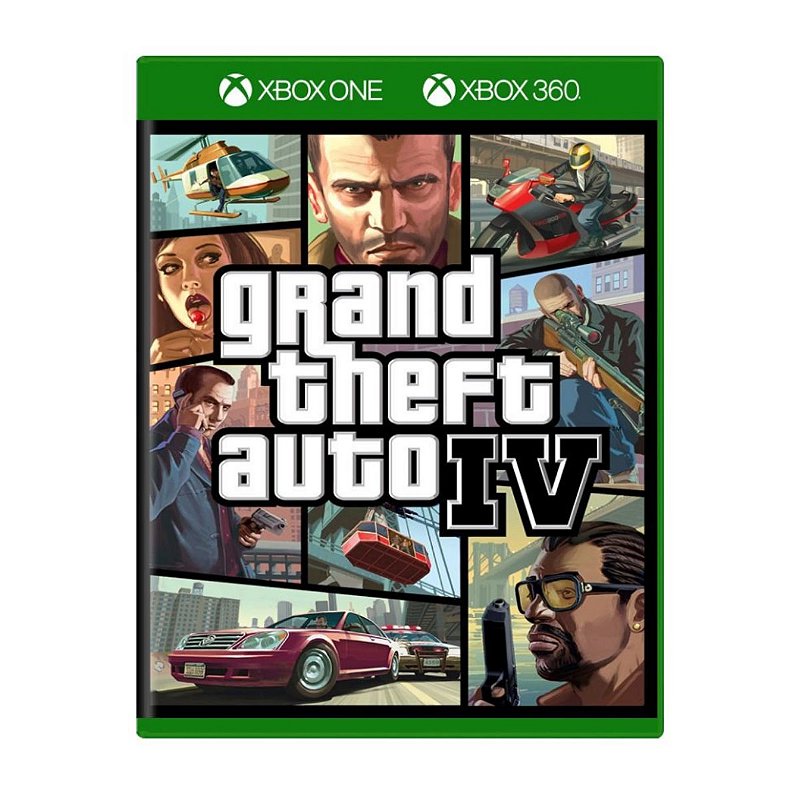 Grand Theft Auto IV GTA 4 - Xbox 360/Xbox One - Game Games