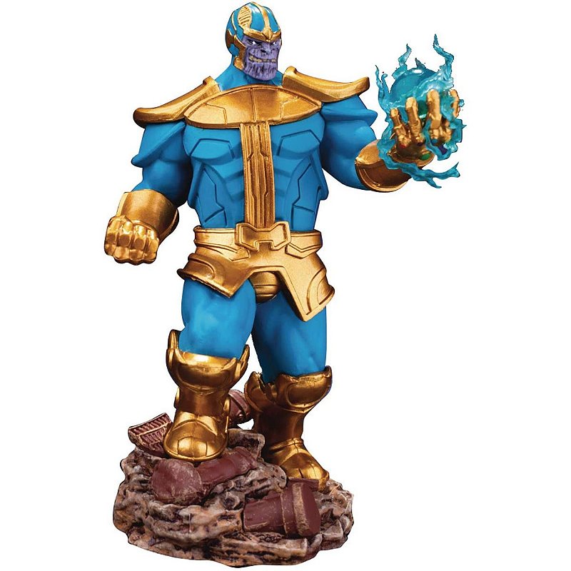 Estátua Beast Kingdom Thanos Marvel Comics Version Diorama 014SP
